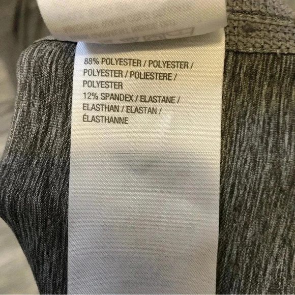 Zuda womens midi dress Size LP Grey Side Slit Bodycon‎ - Picture 8 of 10